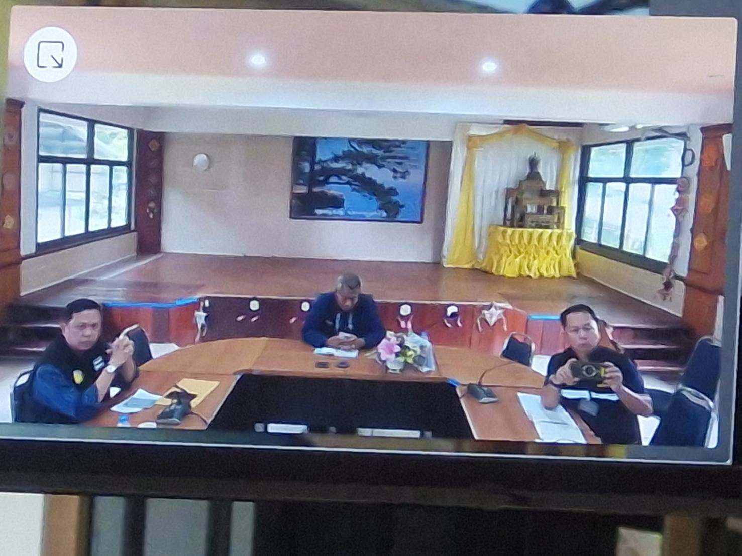 สำนักงานพัฒนาชุมชนอำเภอภูกระดึง ร่วมประชุม Morning Brief ครั้งที่ 12/2568 ผ่านระบบ VCS